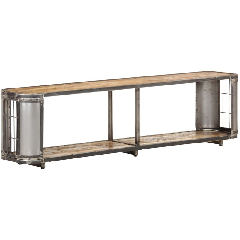 

Mueble para TV de madera maciza de mango 150x30x40 cm