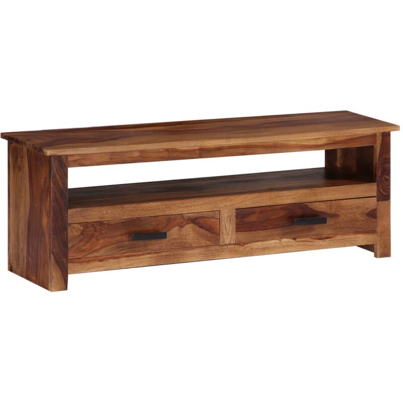 

Mueble para TV de madera maciza de sheesham 118x30x40 cm