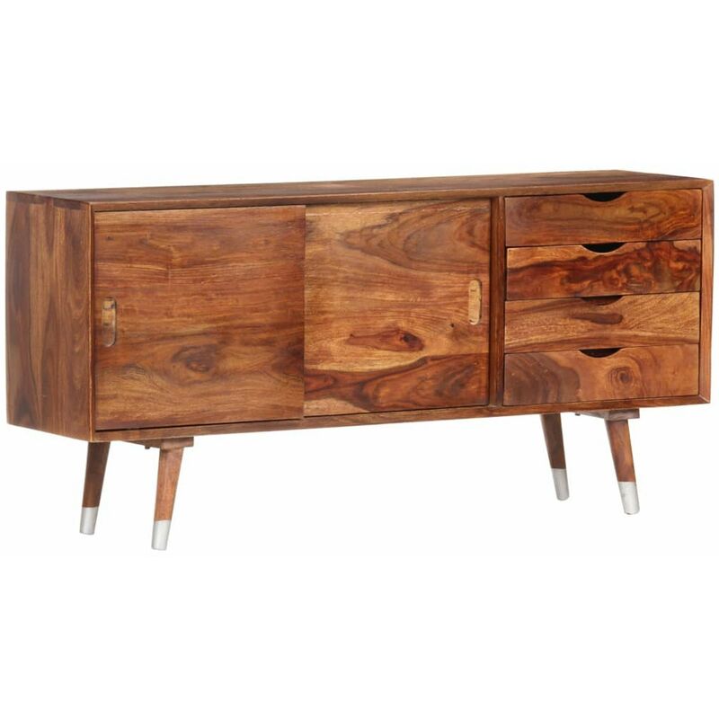 

Mueble para TV de madera maciza de sheesham 118x30x55 cm