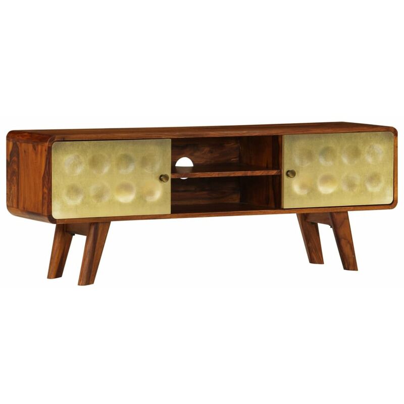 

Mueble para TV de madera maciza de sheesham 120x30x40 cm