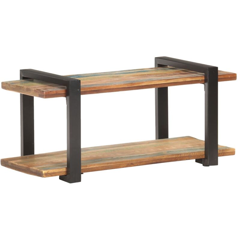 

Mueble para TV de madera maciza reciclada 90x40x40 cm