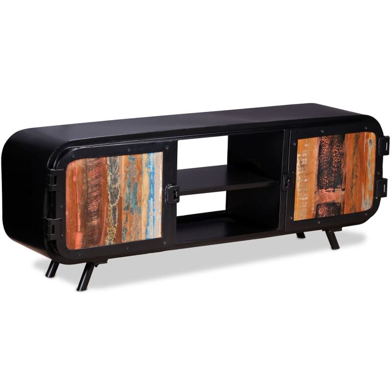 

Mueble para TV de madera reciclada 120x30x45 cm