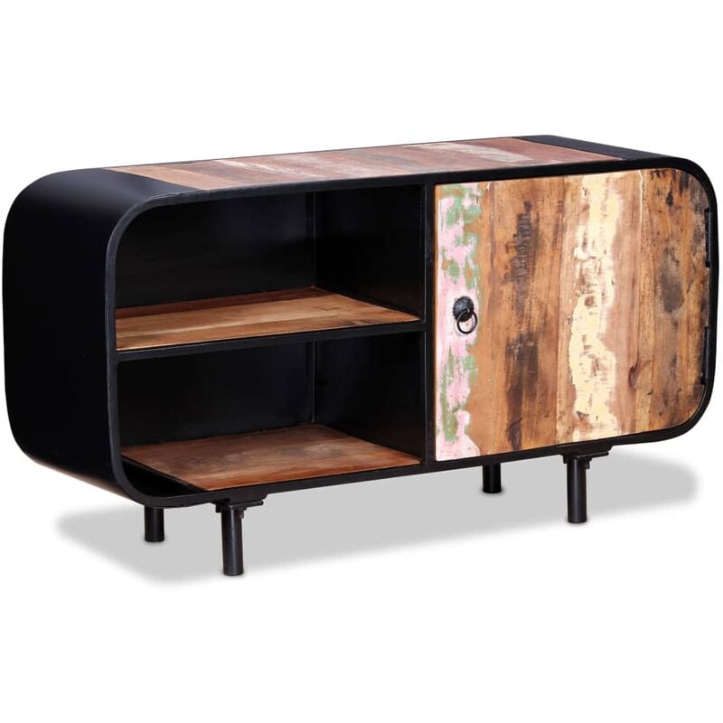 

Mueble para TV de madera reciclada 90x30x48 cm - Marrón