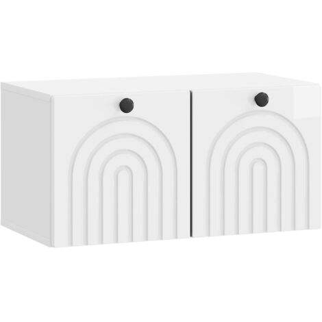 Mueble para TV de pared Brillante 59,5 x 31 x 30 cm