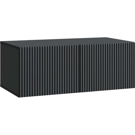 Mueble para TV de pared Negro 78,5 x 41 x 30 cm