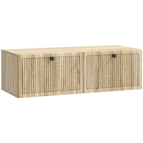 Mueble para TV de pared Roble 98 x 41 x 30 cm