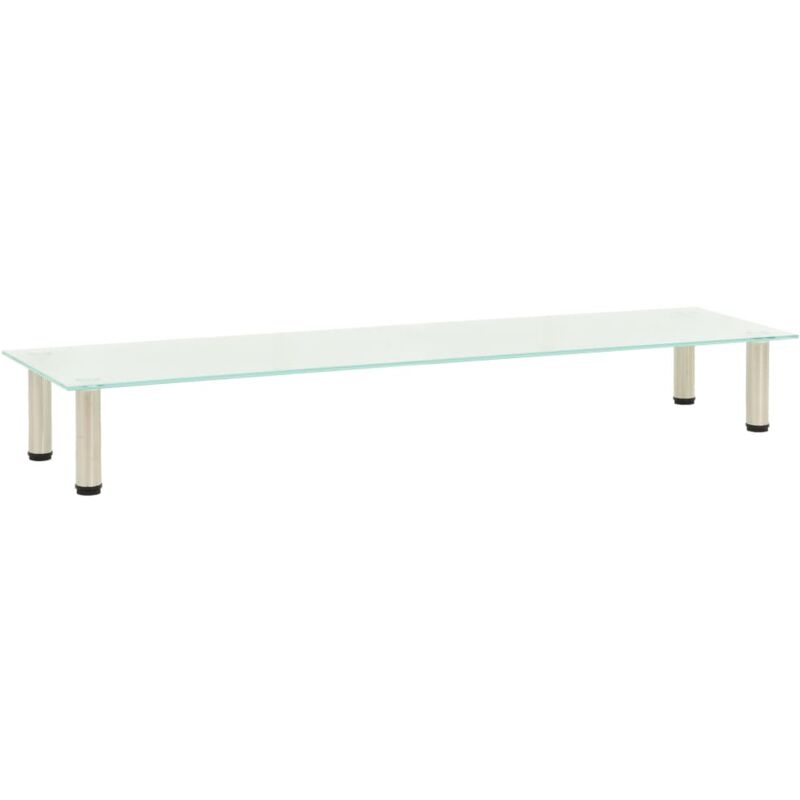 

Mueble para TV de Vidrio Templado Esmerilado 140x35x17 cm - Transparente - Vidaxl
