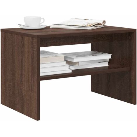 Mueble para TV madera contrachapada marrón roble 60x40x40 cm vidaXL