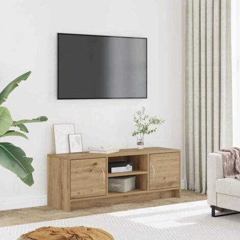 Mueble para TV madera de ingeniería roble artisan 102x30x37,5cm