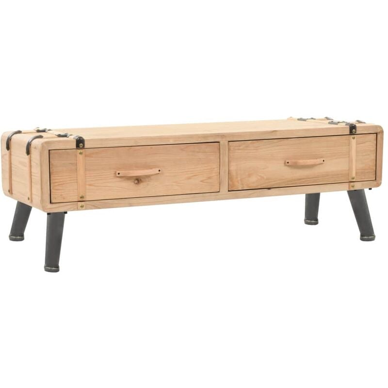 

Mueble para TV madera maciza de abeto 120x33x35 cm