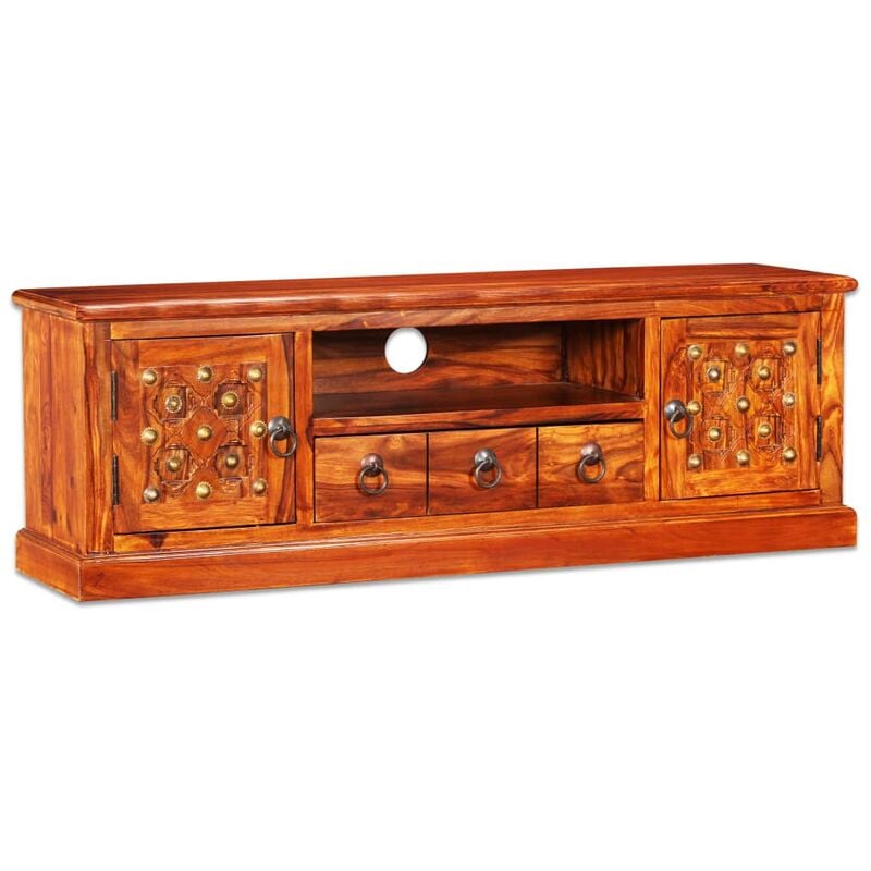

Mueble para TV madera maciza de sheesham 120x30x40 cm - Marrón