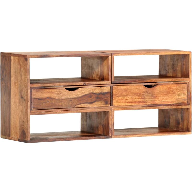 

Mueble para TV madera maciza de sheesham 160x30x45 cm