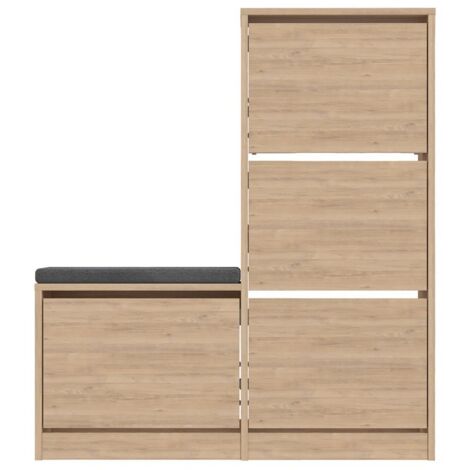Mueble para zapatos 4 puertas L105 cm - Dude
