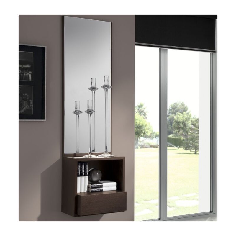 

Mueble recibidor mod. 870 en acabado varios colores 140 cm(alto) 40 cm(ancho) 28 cm(largo) Color BLANCO CON FRENTE LACADO