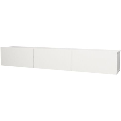 Mueble TV 180 x 31 x 295 cm blanco 030007875