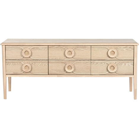 Mueble Tv Abeto Mdf 120X40X50 Natural