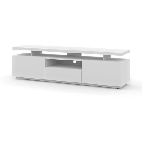 Mueble TV ADAM 180 cm blanco mate