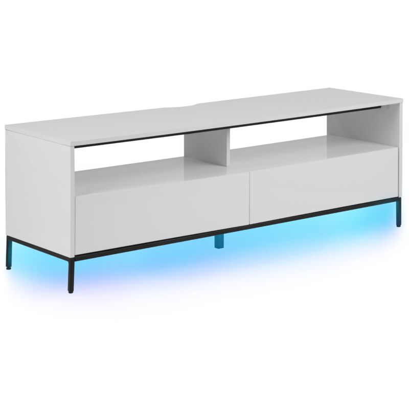 

Mueble TV blanco con LED SYDNEY