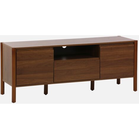 Mueble TV con 2 puertas y 1 cajón, 140cm