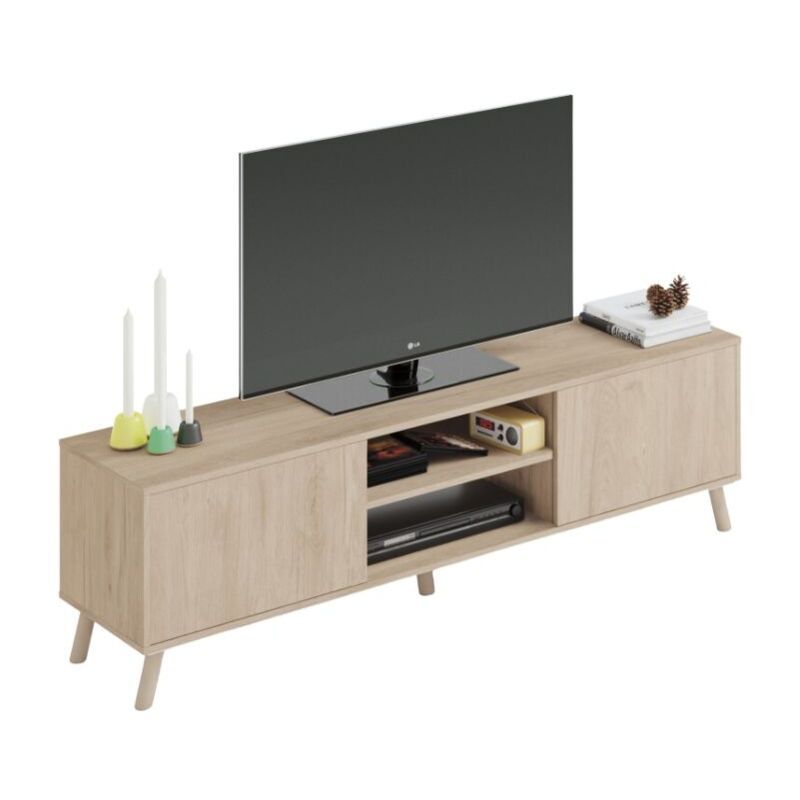 

Oslo Mueble TV, Aglomerado de partículas y melanina de Alta Densidad, Aurora