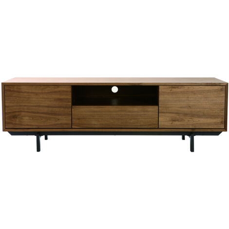 Mueble TV diseño vintage 160cm nogal MANNY