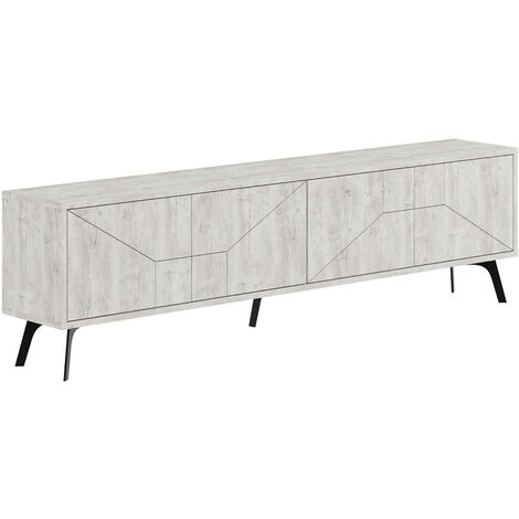 Mueble Tv Dune 180 Cm Blanco