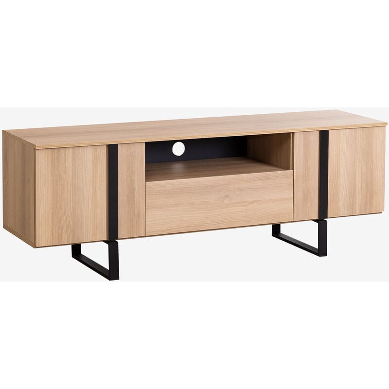 

Mueble TV en Madera Roxer Madera Rústica - Sklum