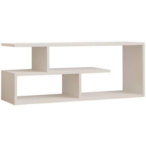 Mueble TV, mesa TV, mueble bajo. Stand Blanco