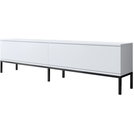 Mueble TV, mesa TV, mueble bajo. Stand Negro Blanco