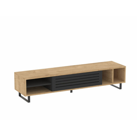 Mueble TV, mesa TV, mueble bajo. Stand Sapphire Antracita