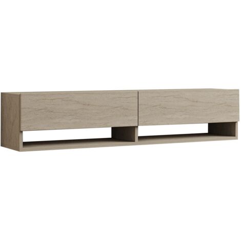 Mueble TV, mesa TV, mueble bajo. Unit Travertine