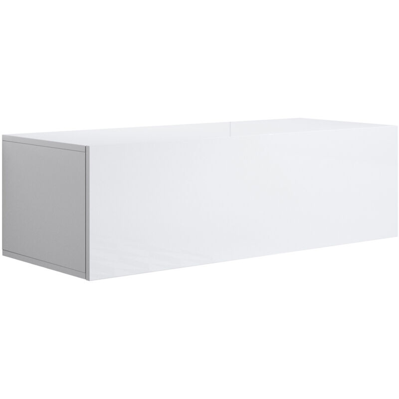 

Muebles Bonitos - Mueble TV modelo Luke H1 (100x30cm) color blanco