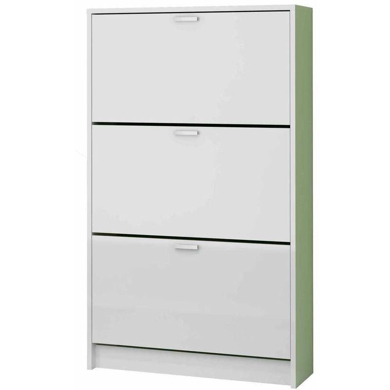 

Mueble Zapatero 3 Trampones varios colores a elegir 70 cm(ancho) 120 cm(altura) 25 cm(fondo) Color BLANCO