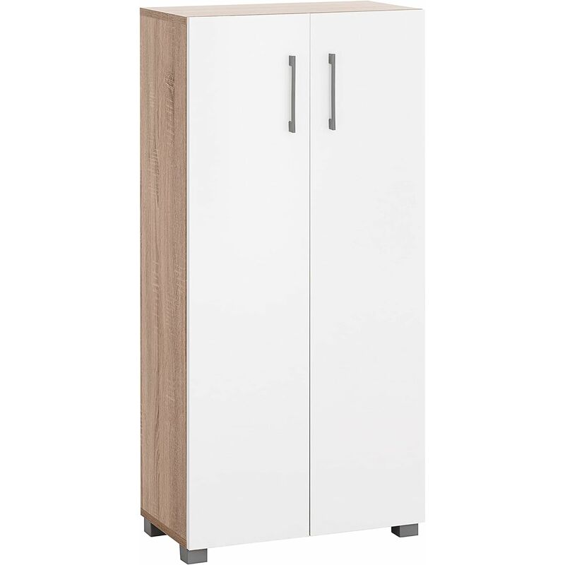

Myoshome - Mueble Zapatero Armario Roble De 60 x 32 x 124 cm Sileno