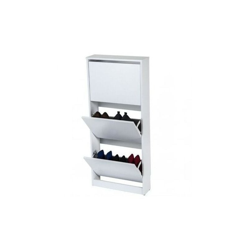 

Mueble zapatero Congo 50AB | Blanco