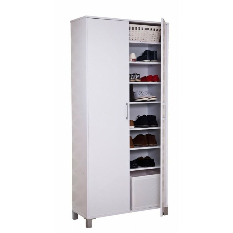 

Armario Multiusos, Mueble Zapatero Duero 7177 | Blanco