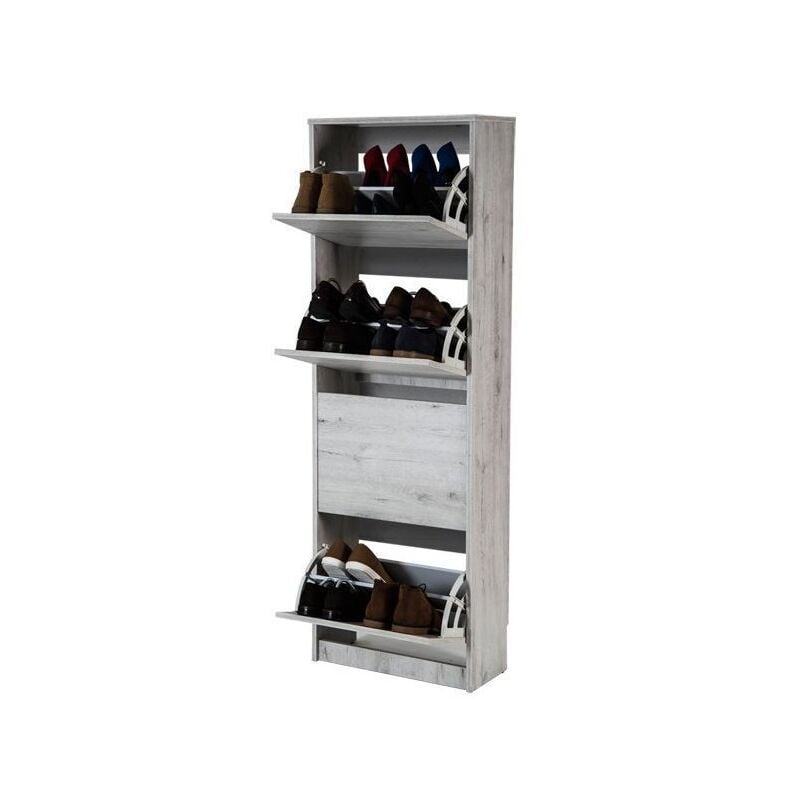 

Mueble zapatero Rin 53AB | Blanco Mozart