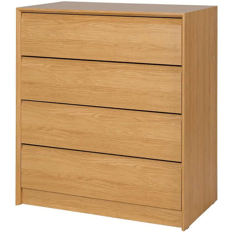 

Cajonera 4 cajones Roble 72cm (Alto) x 45cm (Fondo) x 60 cm (Ancho) Montada MUEBLECASA