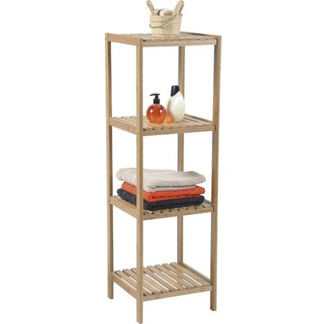 Muebles de 4 estantes - bambú - Tendance