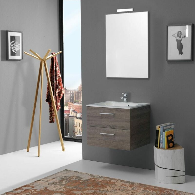 

Kiamami Valentina - MUEBLES DE BAÑO DE 60 CM CON EL CAJÓN EN BOSTON TRUFFLE
