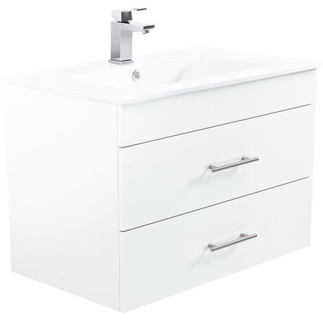 muebles de baño Home 750 blanco mate - Promociones especiales - Blanco