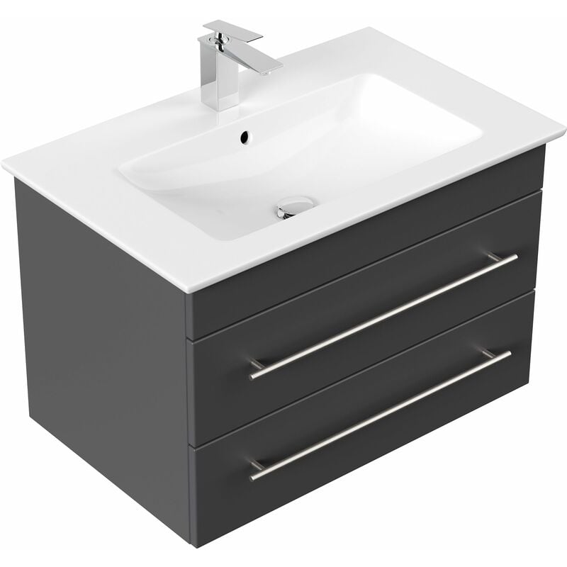 

muebles de baño Villeroy & Boch Venticello lavabo 80 cm Antracita satinado
