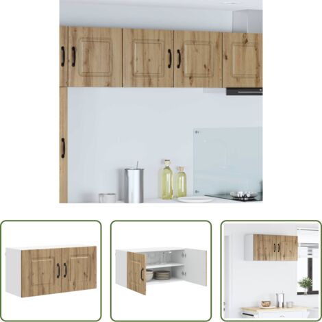 Muebles de cocina -  Mueble de Cocina Kalmar Roble artesanal 80 x 31 x 40 cm
