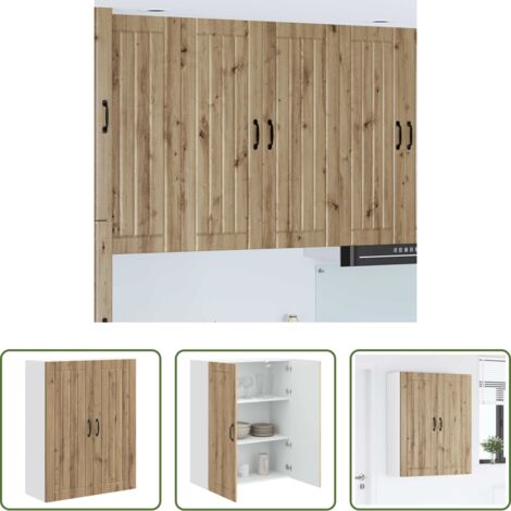 Muebles de cocina -  Mueble de Cocina Roble artesanal 80 x 31 x 100 cm