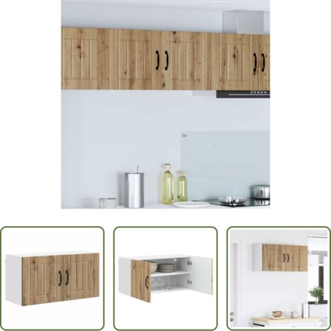 Muebles de cocina -  Mueble de Cocina Roble artesanal 80 x 31 x 40 cm