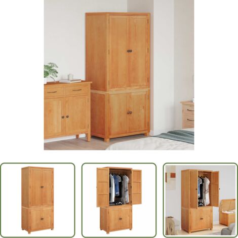 Muebles de madera -  Conjunto de Muebles de Almacenaje Marrón Madera de ingeniería
