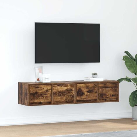 Muebles de TV 2 uds madera ingeniería color roble 60x31x25,5 cm vidaXL