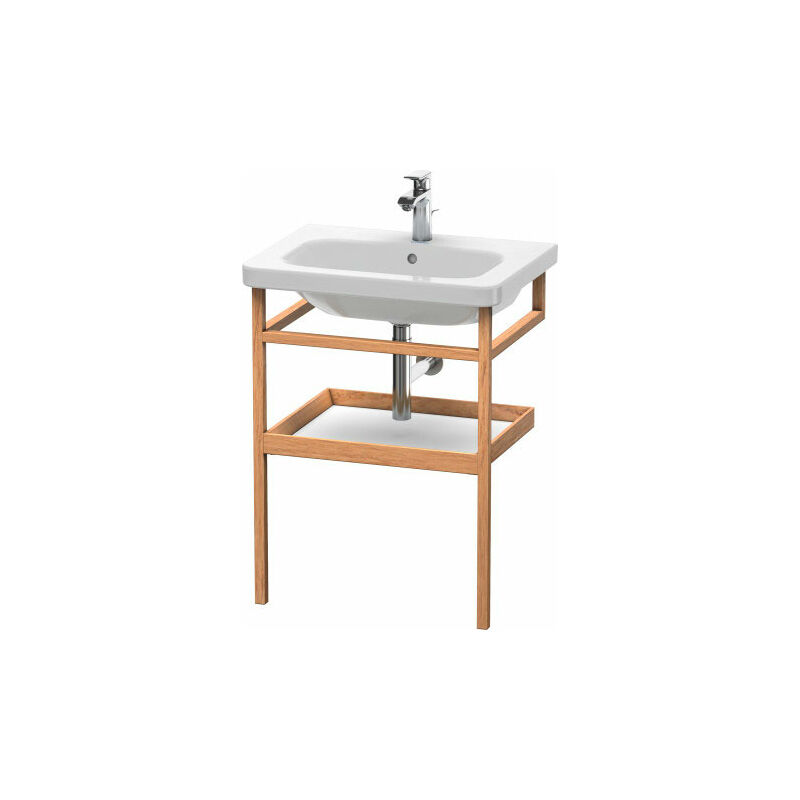 

Duravit Ag - Muebles Duravit Toallero con repisa DuraStyle 9881, 590x440mm, Color (frente/cuerpo): Basalto mate / Roble macizo - DS988104376