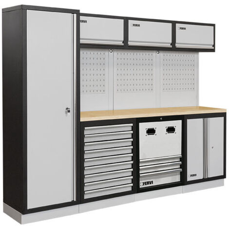 Muebles modulares muebles de taller bancos armarios cajoneras Fervi A007U