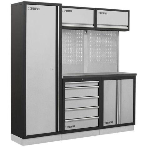 Muebles modulares muebles de taller bancos armarios cajoneras Fervi A008C